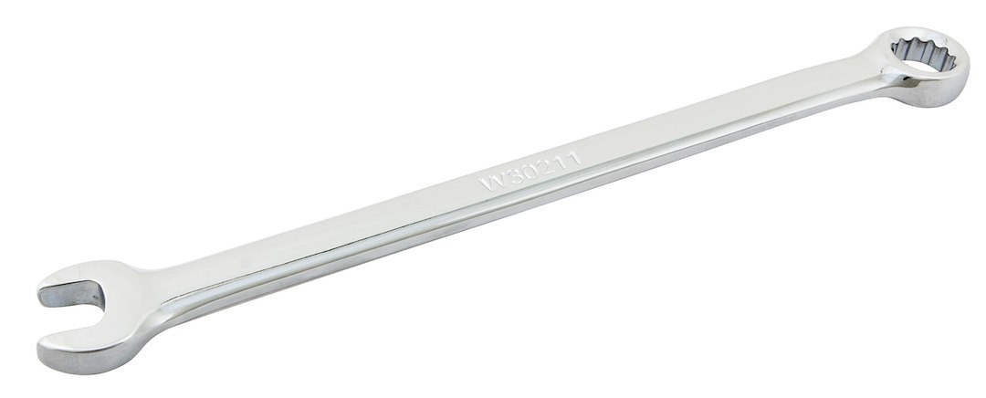 Performance Tool Wrench, Combination, 11/32 Inch, Chrome Plated, Chrome Alloy Steel, Single – W30211