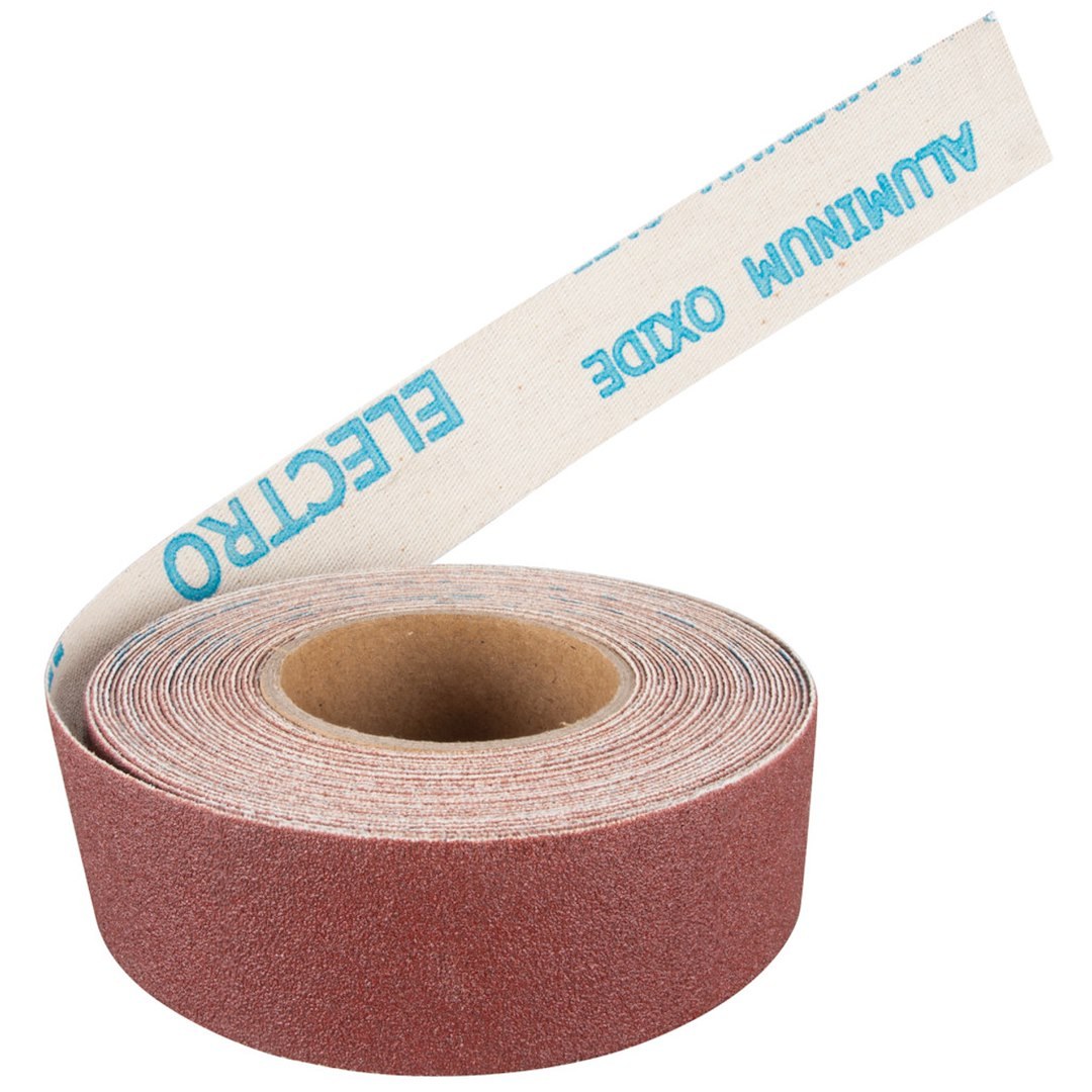 Performance Tool Emery Cloth, Use to Remove Stock with Less Clogging on Wood/ Plastic/ Leather/ Metal, J Weight Cloth Backing – W3056