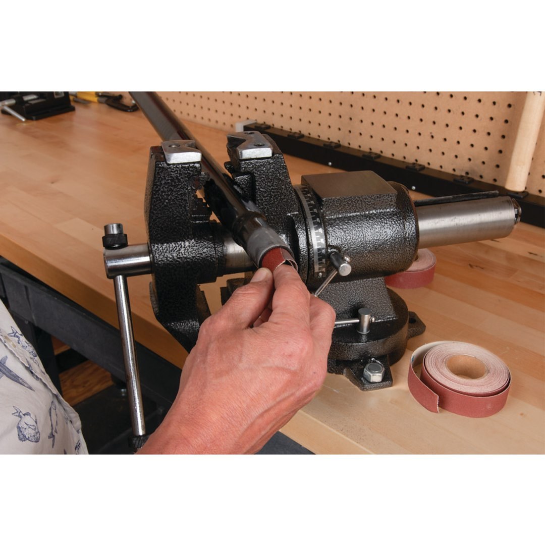Performance Tool Emery Cloth, Use to Remove Stock with Less Clogging on Wood/ Plastic/ Leather/ Metal, J Weight Cloth Backing – W3056