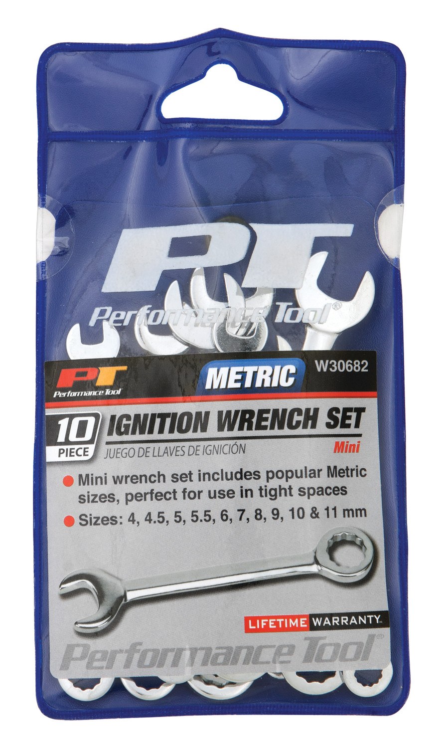 Performance Tool Wrench, Met Ignition Wrench Set – W30682