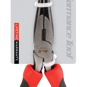 Performance Tool Pliers, Long Nose, 6 Inch Length, Non-Reversible, Without Automatic Return, Chrome Vanadium Steel – W30731