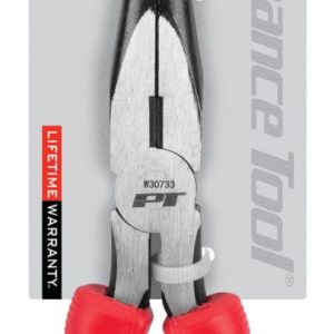 Performance Tool Pliers, Long Nose, 8 Inch Length, Non-Reversible, Without Automatic Return, Chrome Vanadium Steel – W30733