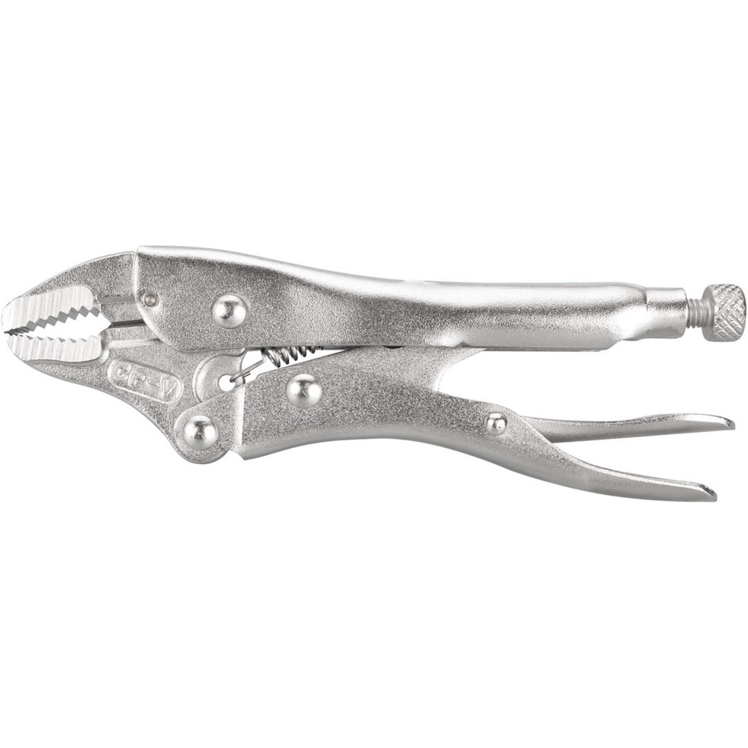 Performance Tool Pliers, Curved Jaw Locking, 5 Inch Length, Non-Reversible, With Automatic Return, Chrome Vanadium Steel – W30752
