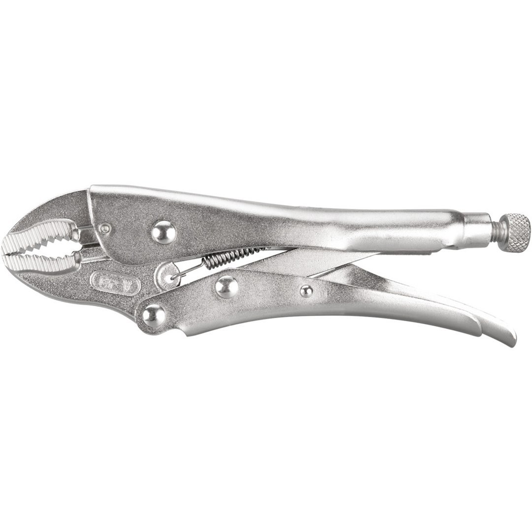 Performance Tool Pliers, Curved Jaw Locking, 7 Inch Length, Non-Reversible, With Automatic Return, Chrome Vanadium Steel – W30754