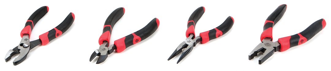 Performance Tool Pliers, Slip Joint/ Diagonal/ Long Nose/ Linesman, 6 Inch/ 7 Inch Length, Non-Reversible, Without Automatic Return – W30765