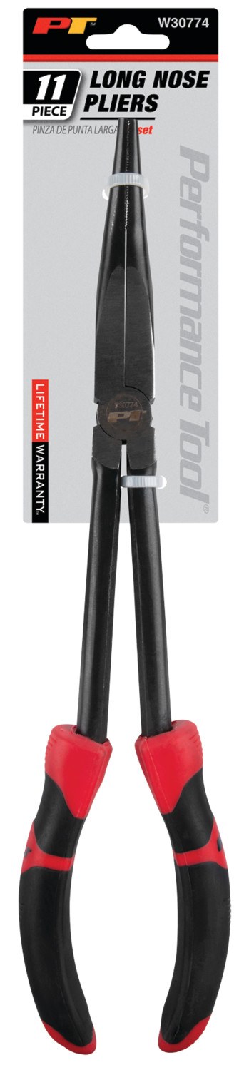 Performance Tool Pliers, Offset Long Handle, 11 Inch Length, Non-Reversible, Without Automatic Return, Alloy Steel – W30774