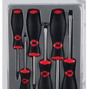 Performance Tool Screwdriver, Professional, 1/8 X 3 Inch/ 3/16 X 3 Inch/ 1/4 X 4 Inch Slotted – W30896