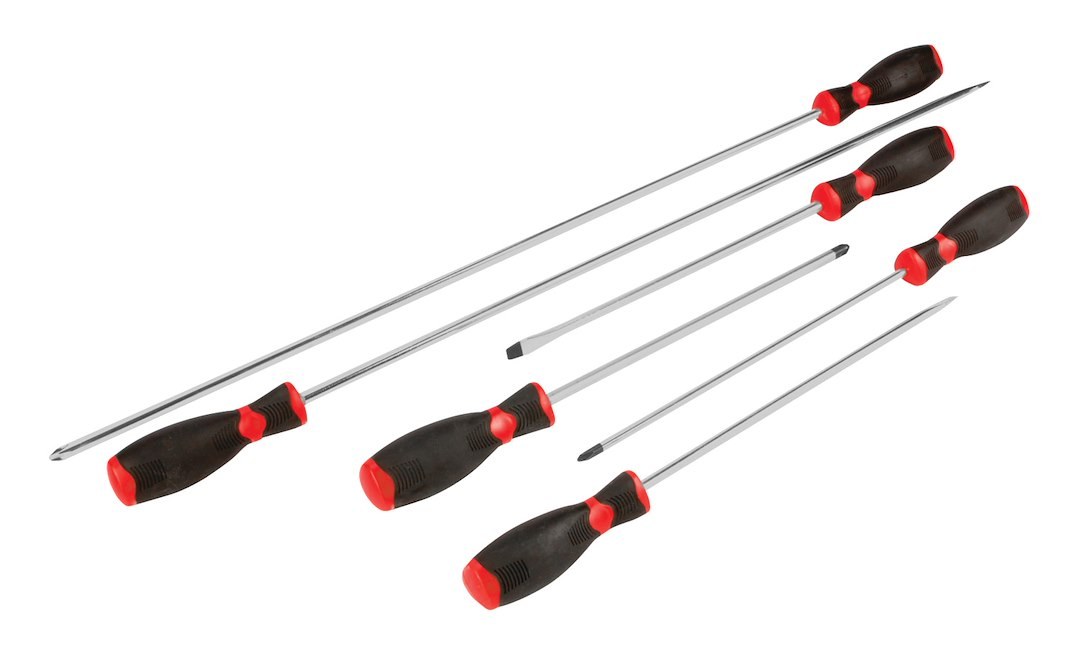Performance Tool Screwdriver, Slotted/ Phillips, #3 X 24 Inch/ #3 X 10 Inch/ #2 X 10 Inch Phillips – W30898