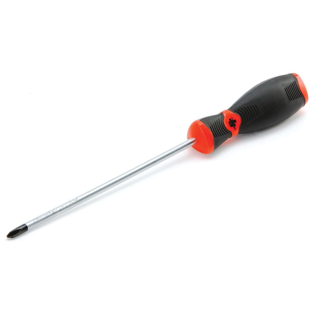 Performance Tool Screwdriver, Phillips, #1, 6 Inch Length, Chrome Vanadium Steel, With Magnetic Tip – W30962