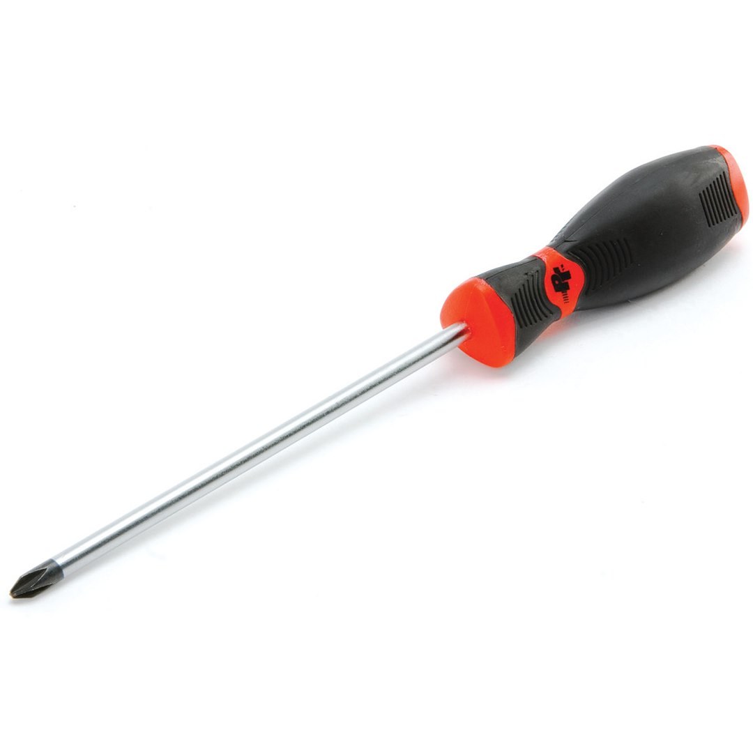 Performance Tool Screwdriver, Phillips, #2, 6 Inch Length, Chrome Vanadium Steel, With Magnetic Tip – W30964