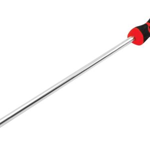 Performance Tool Screwdriver, Slotted, 3/8 Inch, 10 Inch Length, Chrome Vanadium Steel, With Magnetic Tip – W30993