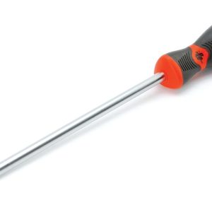 Performance Tool Screwdriver, Slotted, 5/16 Inch, 8 Inch Length, Chrome Vanadium Steel, With Magnetic Tip – W30995