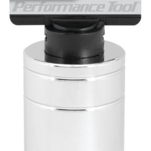 Performance Tool Socket, 1/2 Inch Drive, Standard, Deep Socket, 6 Point, Polished Nickel Chrome Plated, Vanadium Alloy Steel, Single – W32332
