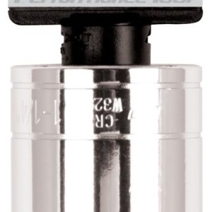 Performance Tool Socket, 1/2 Inch Drive, 1-1/4 Inch, Standard, Deep Socket, 6 Point, Polished Nickel Chrome Plated, Vanadium Alloy Steel – W32340