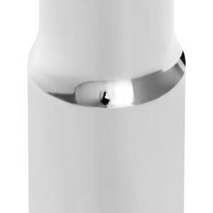 Performance Tool Socket, 1/2 Inch Drive, 12 Millimeter, Metric, Deep Socket, 6 Point, Polished Nickel Chrome Plated, Vanadium Alloy Steel – W32412
