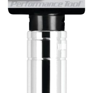 Performance Tool Socket, 1/2 Inch Drive, 15 Millimeter, Metric, Deep Socket, 6 Point, Polished Nickel Chrome Plated, Vanadium Alloy Steel – W32415