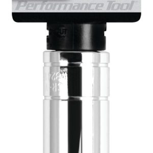 Performance Tool Socket, 1/2 Inch Drive, 16 Millimeter, Metric, Deep Socket, 6 Point, Polished Nickel Chrome Plated, Vanadium Alloy Steel – W32416