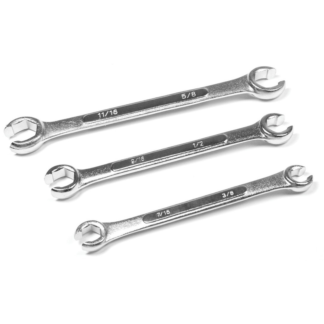 Performance Tool Flare Nut Wrench, For Flare Nuts and Soft Fittings, 3/8 Inch X 7/16 Inch/ 1/2 Inch X 9/16 Inch/ 5/8 Inch X 11/16 Inch – W350