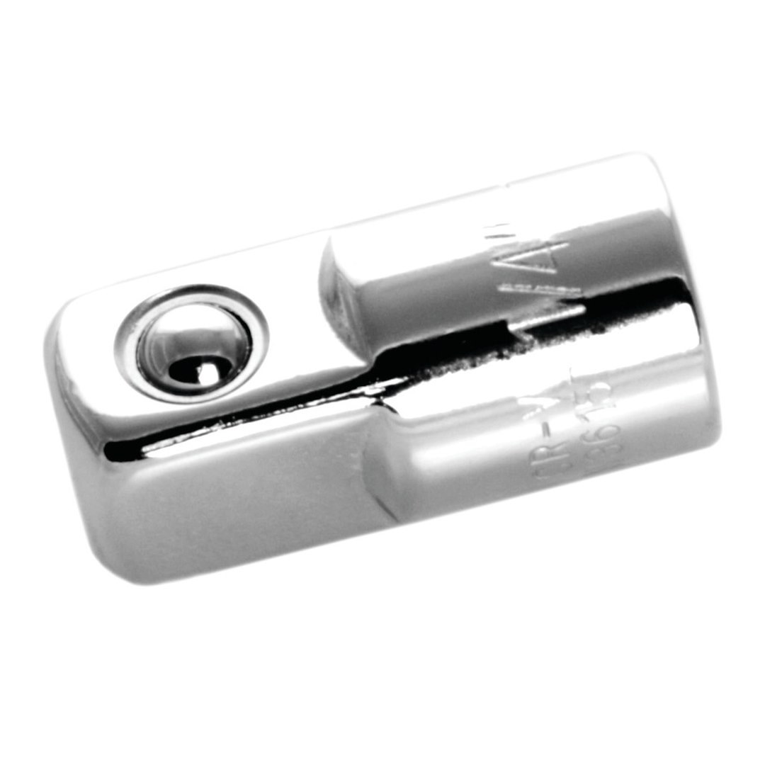 Performance Tool Socket Adapter, 1/4 Inch Female X 3/8 Inch Male, Chrome Plated, Chrome Vanadium Steel, Single – W36157