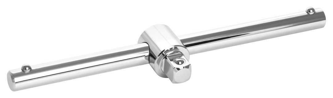 Performance Tool Breaker Bar, Non-Ratcheting Head, 3/8 Inch Drive, 7 Inch Length, With Sliding Head, Chrome Plated – W38120
