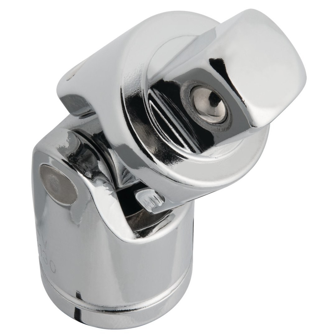 Performance Tool Universal Joint Socket, Use to Rotate Sockets for Hard to Reach Angles, 3/8 Inch Drive, Chrome Plated, Chrome Vanadium Steel – W38130