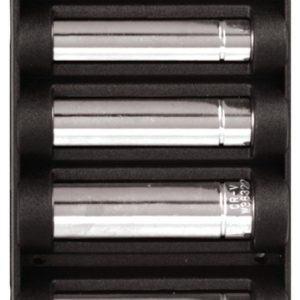 Performance Tool Socket Set, 3/8 Inch Drive, Standard, Deep/ 6 Point, Chrome Vanadium Steel – W38300