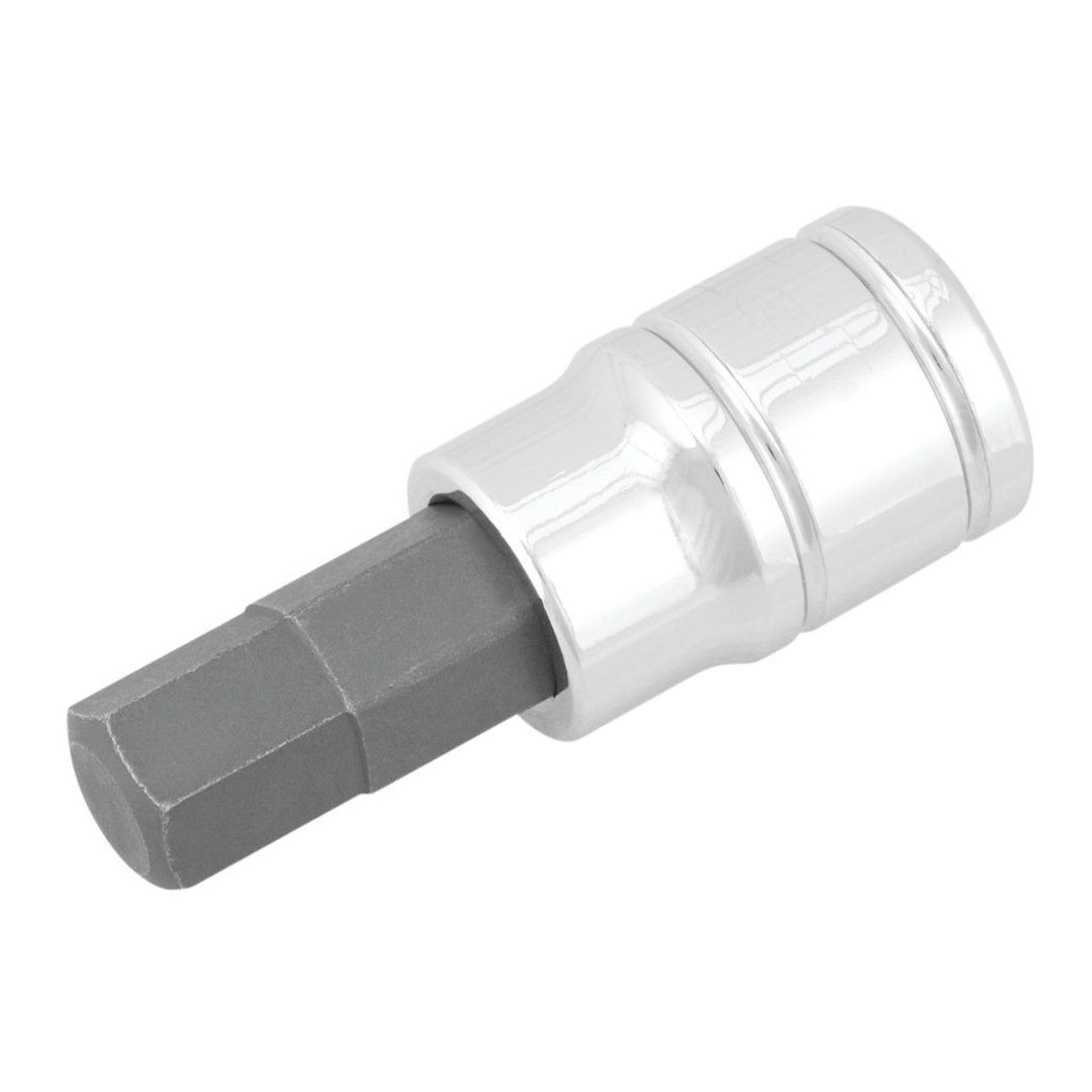Performance Tool Socket, 3/8 Inch Drive, Standard, Hex Bit Socket, Polished Nickel Chrome Plated, Vanadium Alloy Steel, Single – W38881