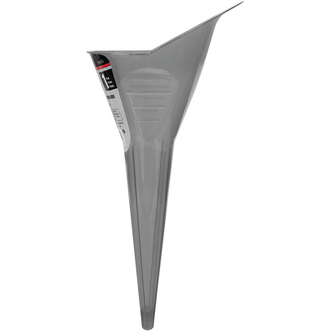 Performance Tool Funnel, Clear View™, Round, Long Reach, 1 Pint Capacity, Transparent, Polypropylene – W4052