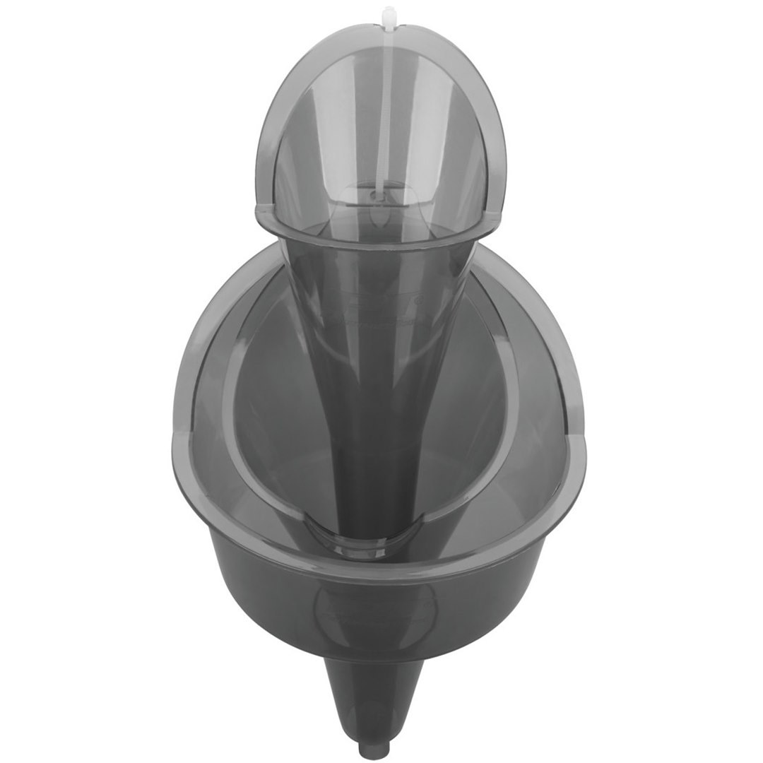Performance Tool Funnel, Clear View™, Round, Easy Fill, Set of 3 of 0.4 Pint/ 0.6 Pint/ 1.7 Pint Measuring Capacity, Transparent – W4053