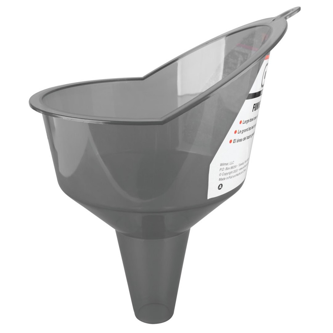 Performance Tool Funnel, Clear View™, Round, Easy Fill, 1.7 Pint Capacity, Transparent, Polypropylene – W4057