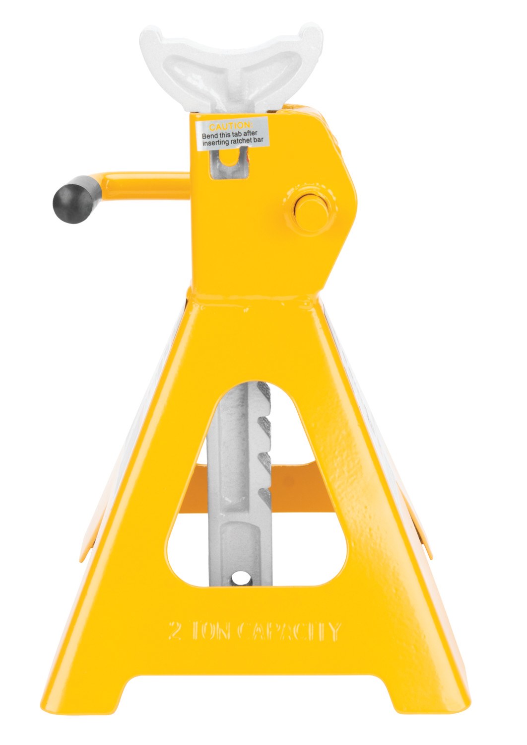 Performance Tool Jack Stand, 2 Ton Capacity, Ratchet Style, 6-11/16 Inch X 6-15/16 Inch Base, 10-3/4 Inch Minimum Height – W41021