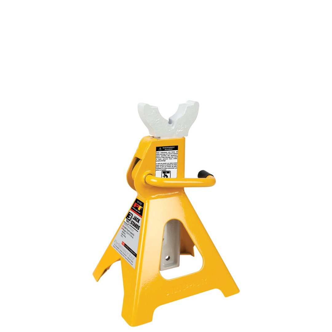Performance Tool Jack Stand, 3 Ton Capacity, Ratchet Style, 6-7/8 Inch X 7-5/8 Inch Base, 11-1/4 Inch Minimum Height – W41022