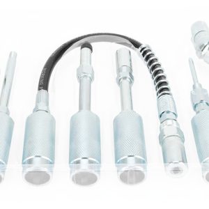 Performance Tool Grease Gun Accessory Set, Used with All Types of Grease Guns – W50049