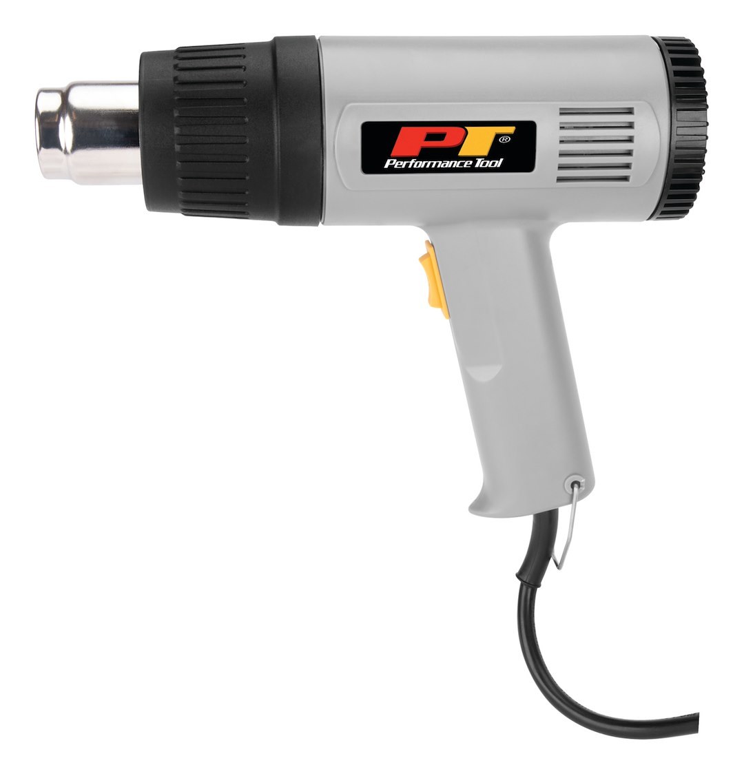 Performance Tool Heat Gun, Electric, Dual Temperature Control, Maximum Temperature Rating 932 Degree Fahrenheit – W50076