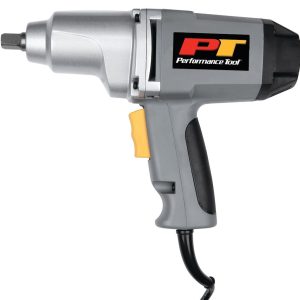Performance Tool Impact Driver, Used for Loosening and Tightening Fasteners, 1/2 Inch Drive, Black Handle – W50080