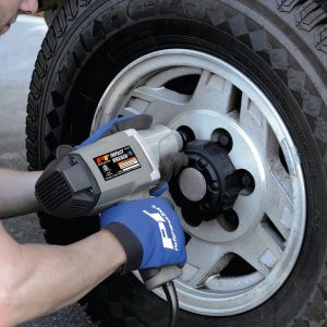 Performance Tool Impact Driver, Used for Loosening and Tightening Fasteners, 1/2 Inch Drive, Black Handle – W50080