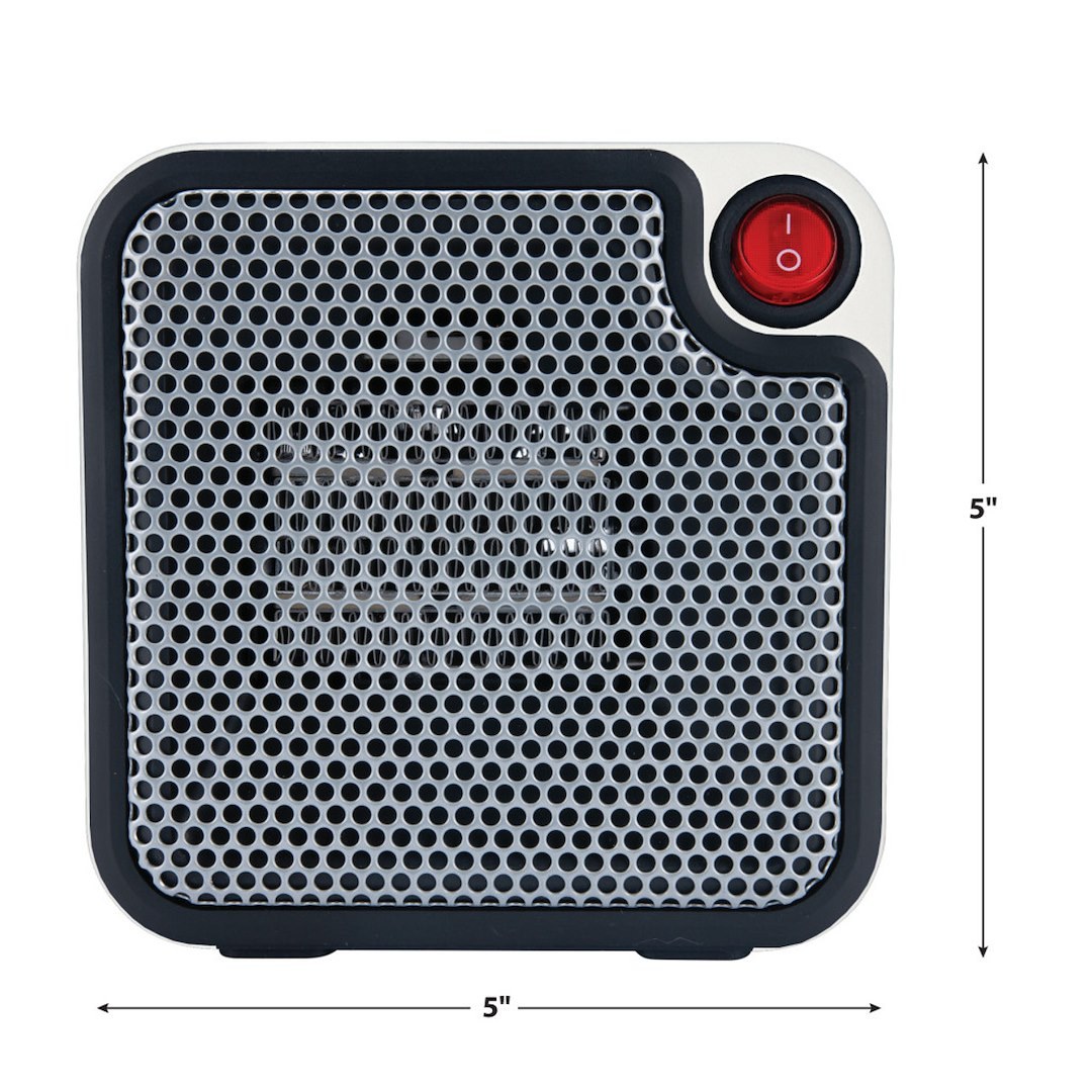 Performance Tool Space Heater, Electric, Portable, 853 Btu, 250 Watt, Used at Office/ Table/ Kitchen Counter and Workshop, Cetl Listed – W5011