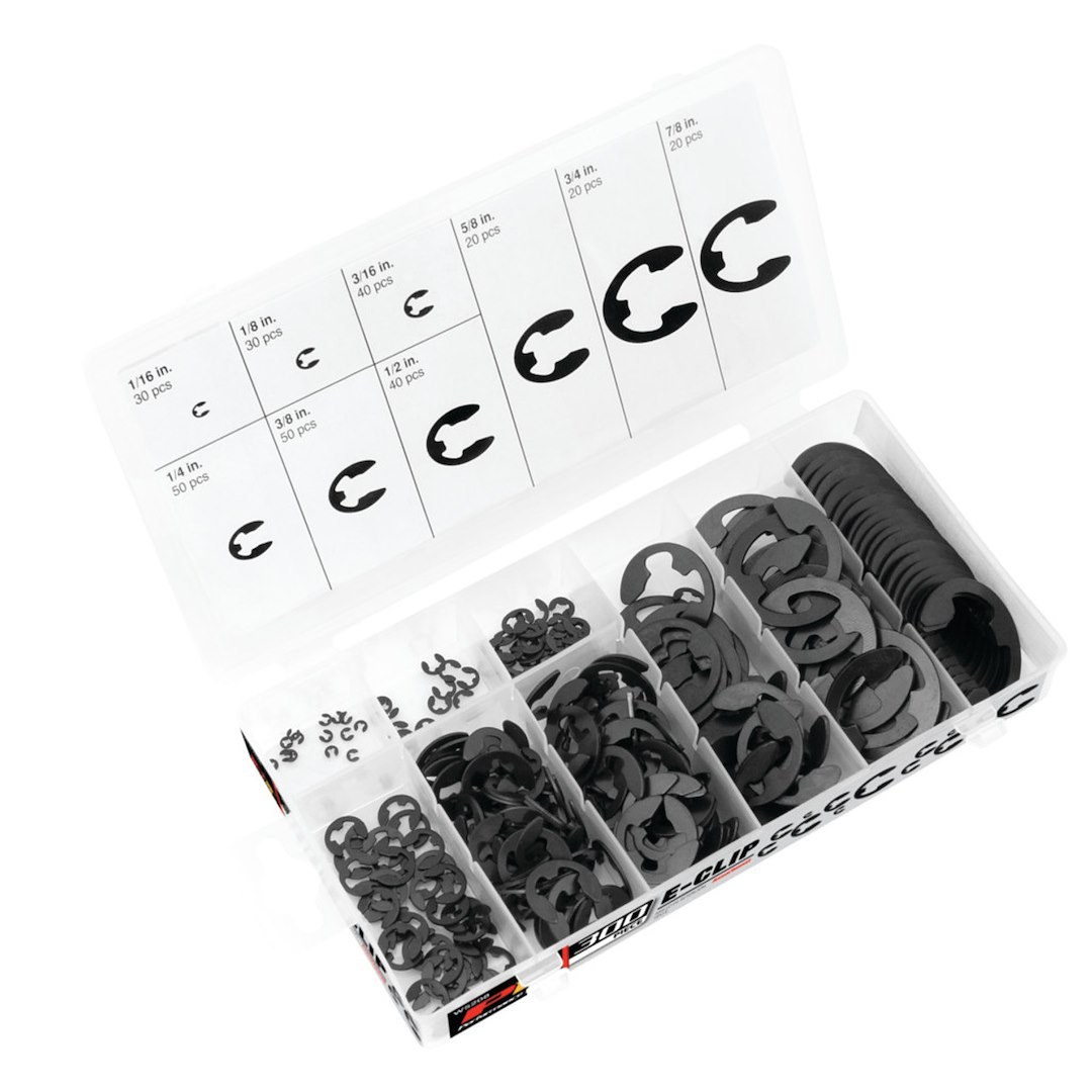 Performance Tool E-Clip Assortment, Steel – W5208