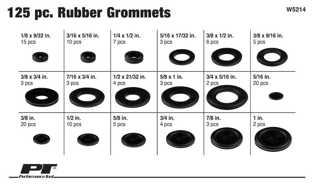 Performance Tool Firewall Grommet, Rubber – W5214