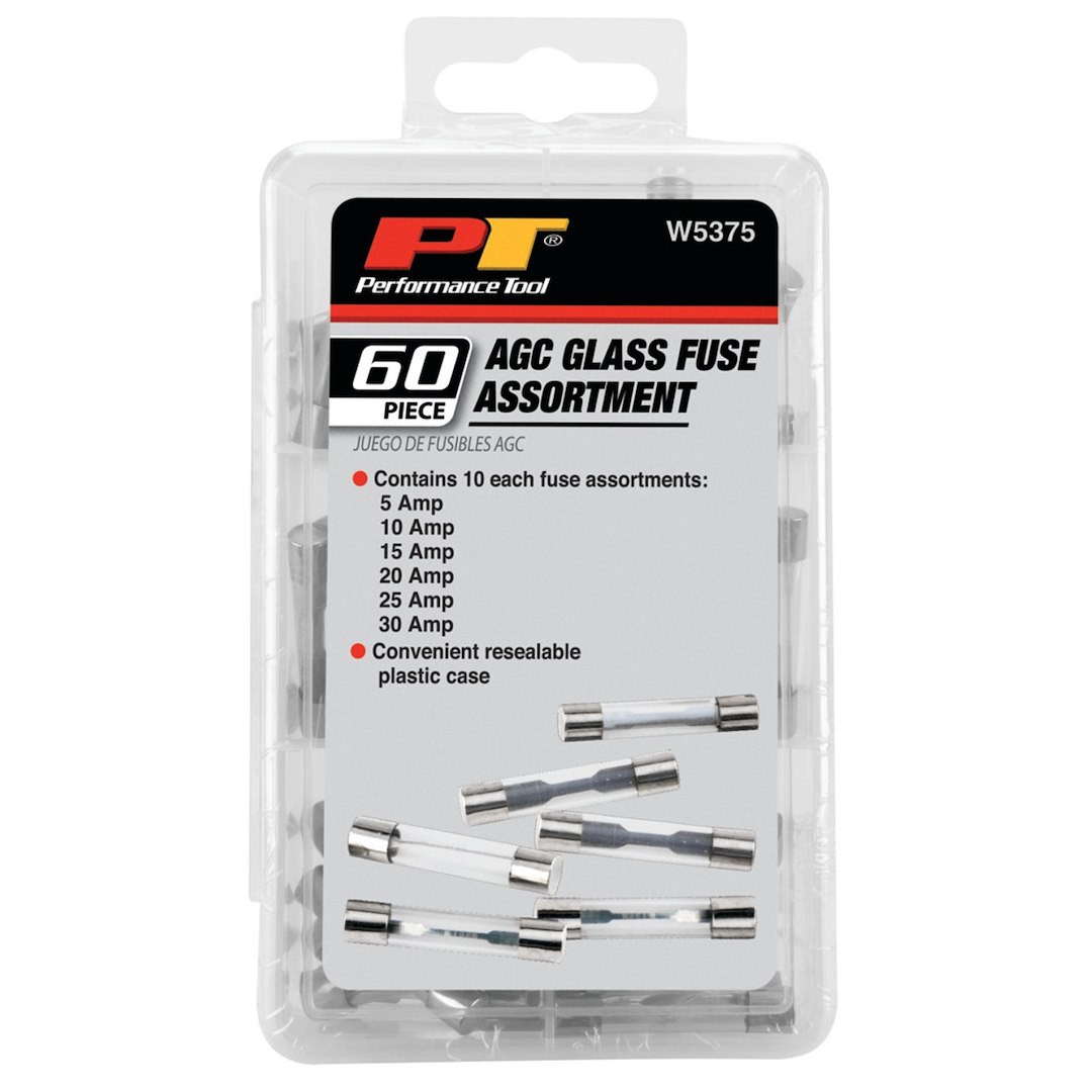 Performance Tool Fuse Assortment, Agc Glass Fuse – W5375