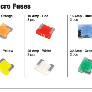 Performance Tool Fuse Assortment, Micro Blade Fuse – W5376
