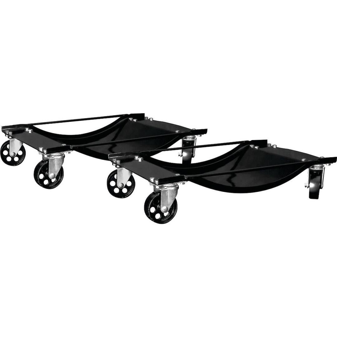Performance Tool Wheel Dolly, Use to Move Vehicles IN Any Direction, 1000 Pound Capacity Per Dolly – W54013