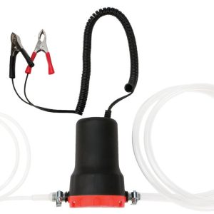 Performance Tool Oil Changing Pump, 12 Volt Self Priming DC Pump, 5 Amp, 3 Quart Per Minute Transfer Rate – W54170
