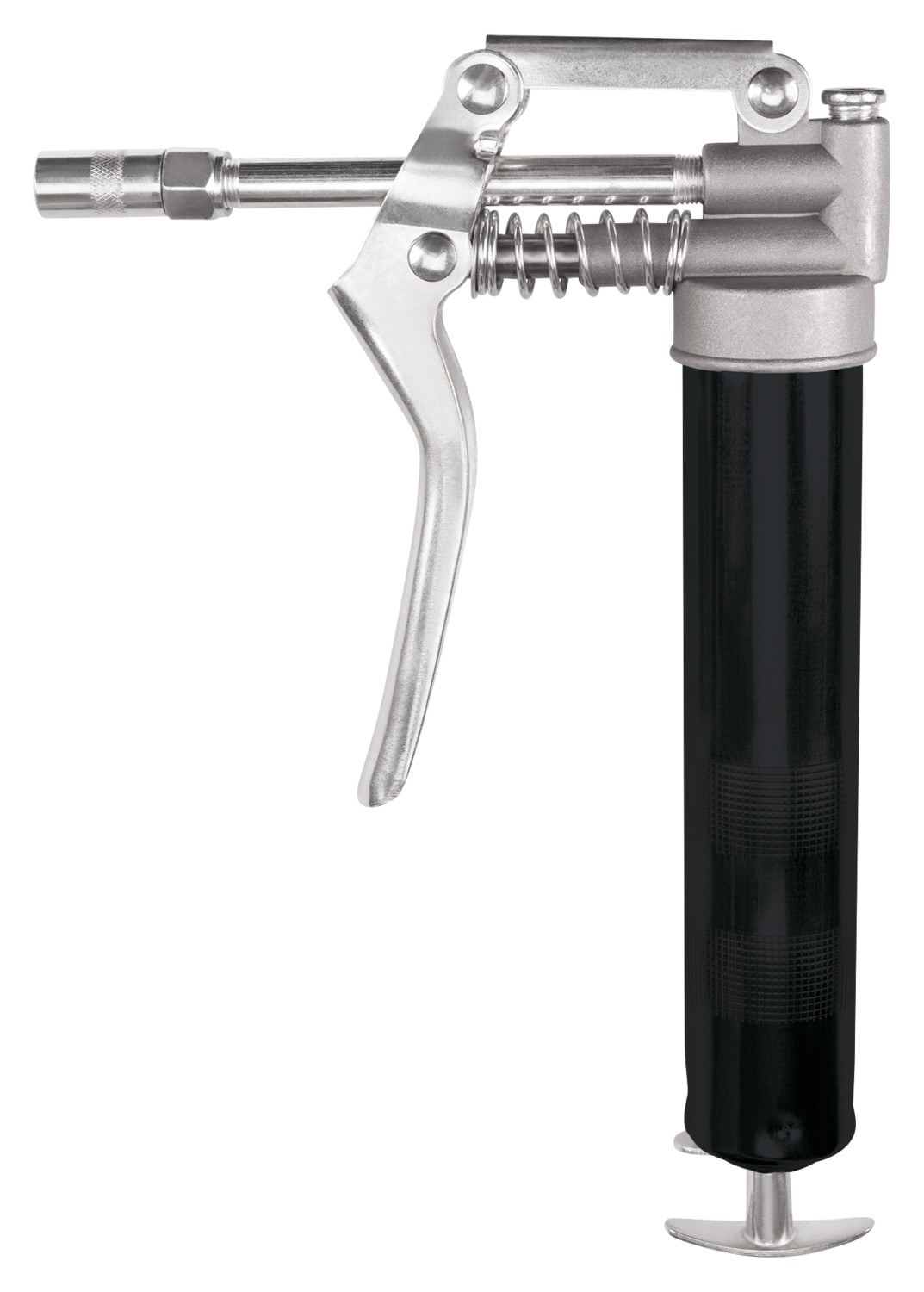 Performance Tool Grease Gun, Use with 3 Ounce Grease Cartridge, Chrome Plated Arm, 4500 PSI Working Pressure/ with 3 Ounce Grease Cartridge – W54205