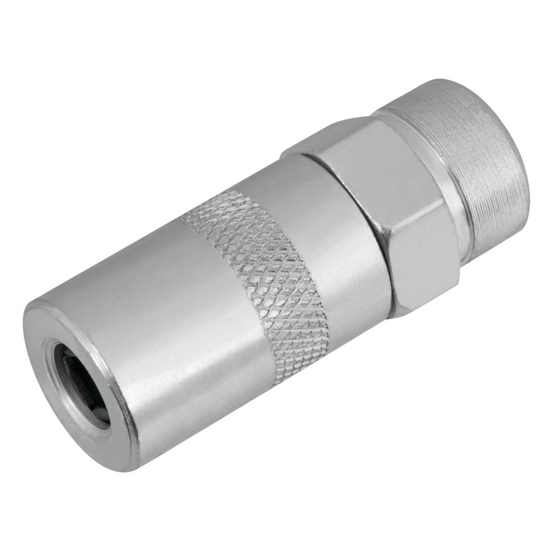 Performance Tool Grease Gun Coupler, Use with Most Hand Operated Grease Guns, 4000 PSI Maximum Working Pressure/ 8000 PSI Burst Pressure – W54224