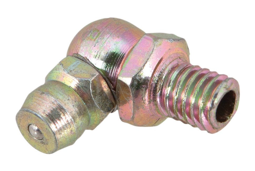 Performance Tool Grease Fitting, 6 Millimeter – 1 Thread 90 Degree, Set of 10 – W54248
