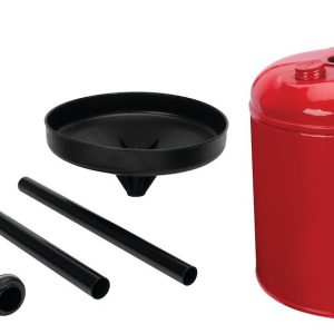 Performance Tool Drain Pan, 5 Gallon Capacity, 13-1/2 Inch Funnel Diameter, 40-1/2 to 60 Inch Telescopic Tube Height – W54282