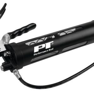 Performance Tool Grease Gun, Use with 14 Ounce Grease Cartridge, Pistol Grip Arm – W54294