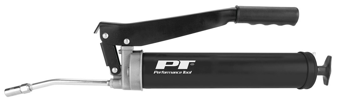 Performance Tool Grease Gun, Use with 3-WAY Fill Grease Cartridge, Lever Action Arm – W54296