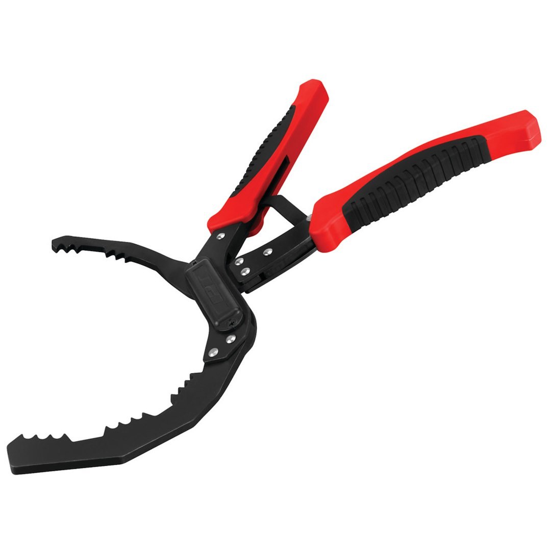Performance Tool Pliers, 30 Degree Offset Angled Self-Adjusting, 2 to 2-1/2 Inch Capacity, Non-Reversible, With Automatic Return – W54315
